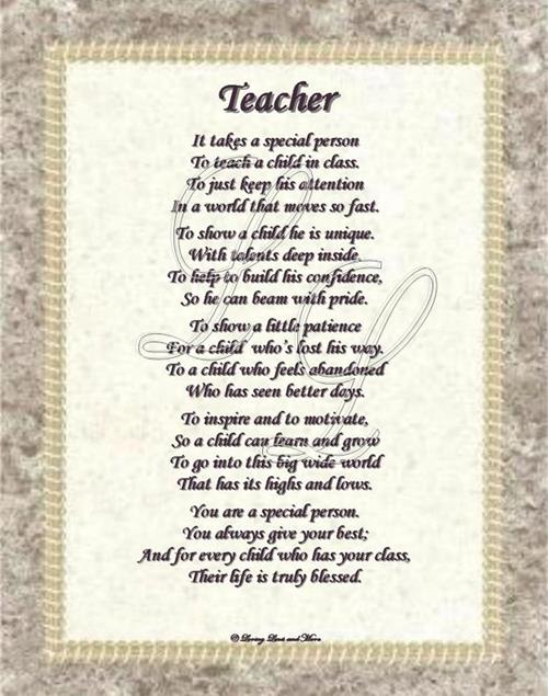 teacher quotes thank you. Thank You Teacher Poems